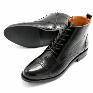 Schwarze Business Stiefeletten aus dem Sortiment Business Damenschuhe 