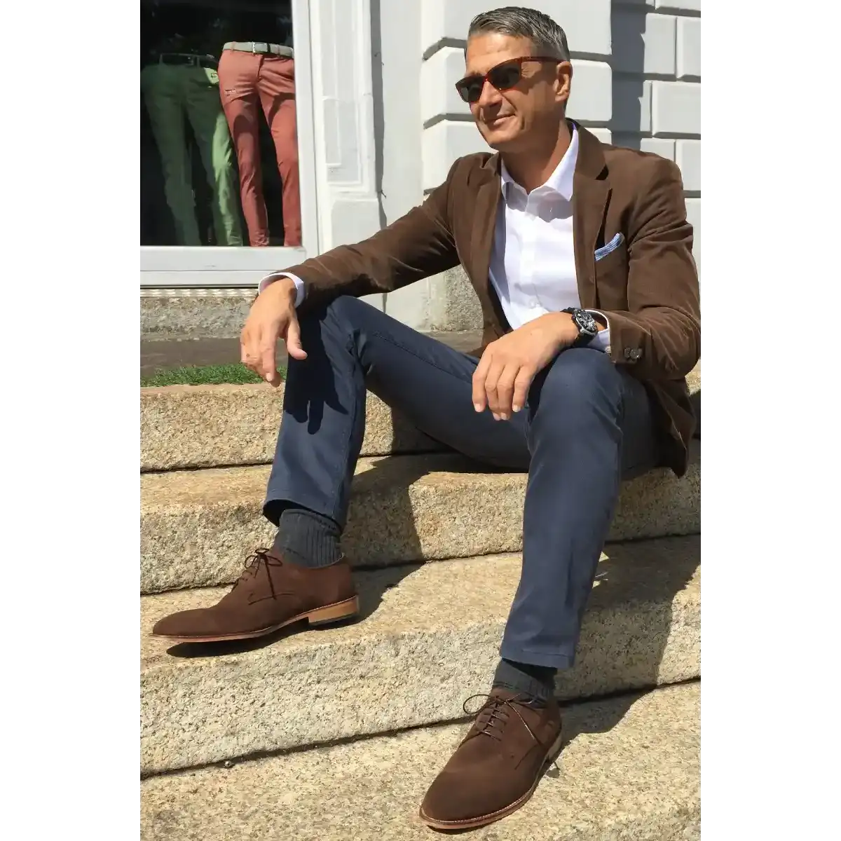 Men`´ s business shoes Italian Casual 