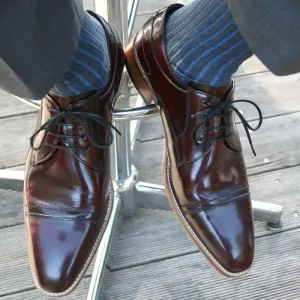 Business Schuhe Individual Herrenschuh Stilsicherer Begleiter in Bordeaux