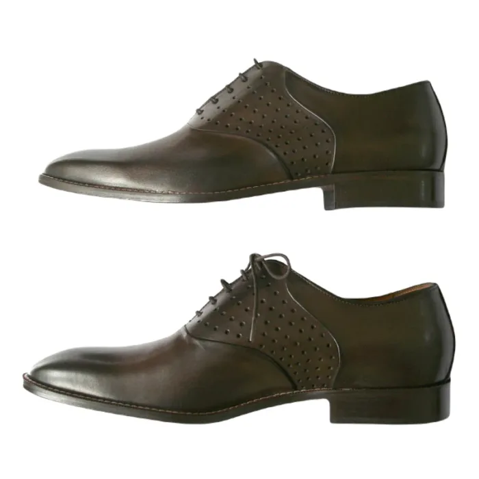 Dezent modisch Oxfordschuh mit Lochmuster_Modell 122