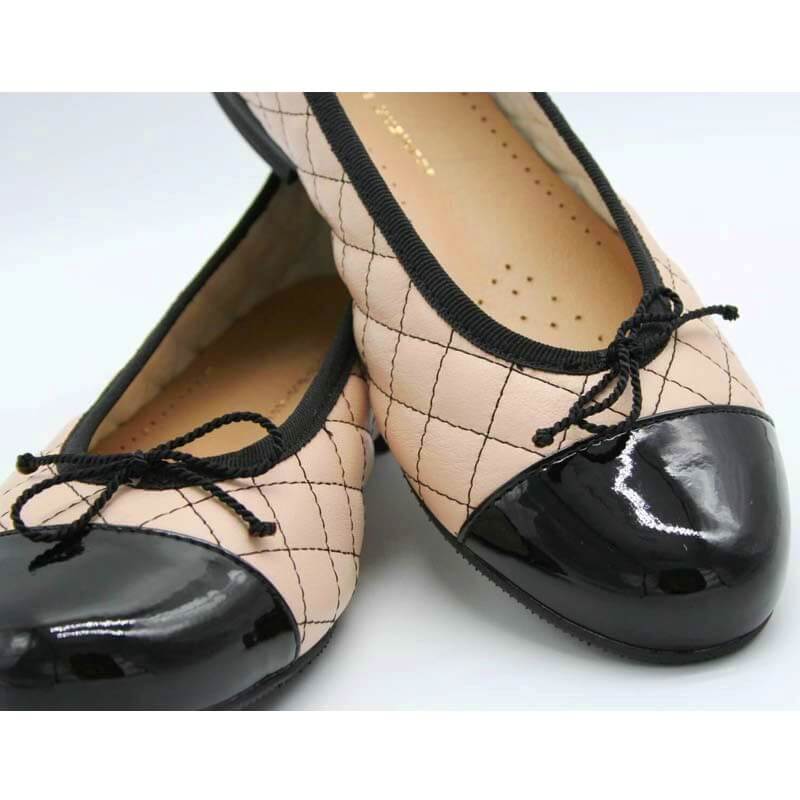 DAMEN Schuhe Print NoName Ballerinas Beige/Schwarz 37 Rabatt 77 % 
